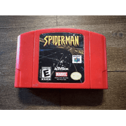 Spider-Man N64 Video Game Cassette - Ninitendo 64-