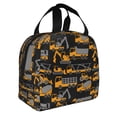 thumbnail image 2 of Easygdp Yellow Excavator Bolsa Térmica Premium - Tela Oxford Impermeable, Gran Capacidad, Bolsillo Frontal, Unisex para Trabajo, Escuela, Actividades al Aire Libre y Picnics, 2 of 8