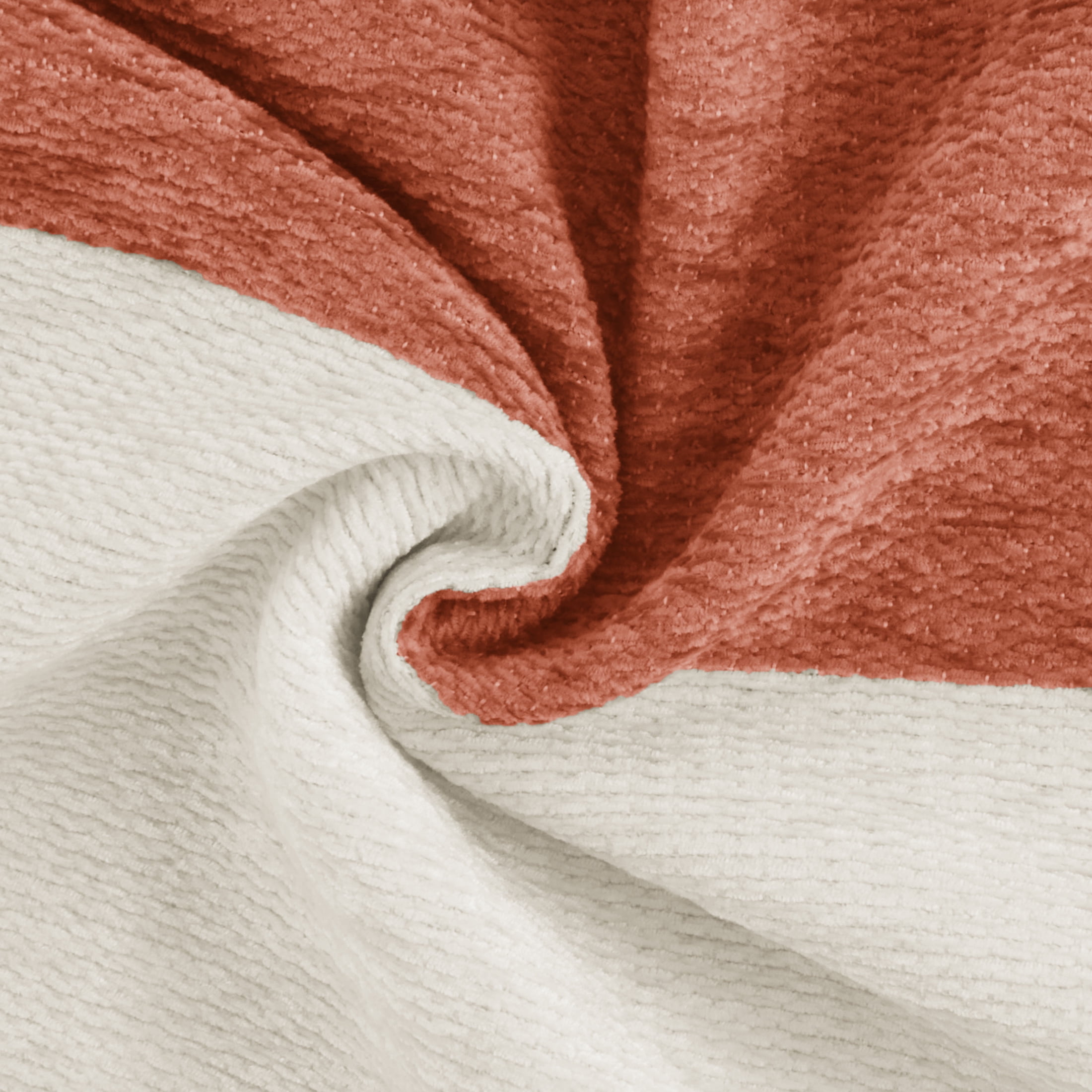 (2 pack) Mainstays 18" x 18" Two-Toned Red Canyon Polyester Cotton Square Decorative Throw Pillow