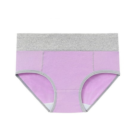 Women s High-Waisted Cotton Underwear Soft  Breathable  Full Coverage Panties for Everyday Comfort