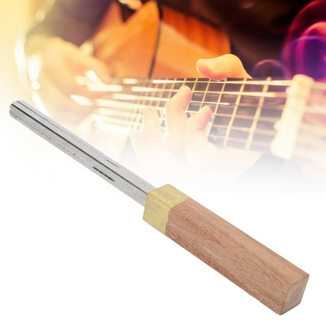 Lima De Coronación De Trastes De Guitarra, Limas De Coronación De Trastes De 4 Ranuras Para Mandolina Para Bajo
