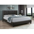 thumbnail image 1 of PU Leather Bed with Headboard, 1 of 1