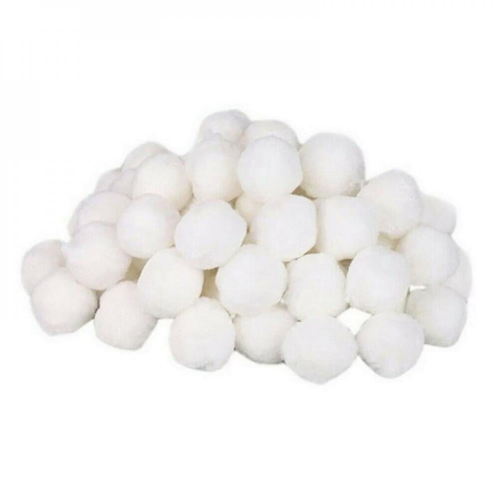 SEEROOTOYS 1.5 lbs Pool Filter Balls Eco-Friendly Fiber Filter Media for Swimming Pool Sand Filters Equals 50 lbs Pool Filter Sand 