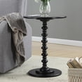 thumbnail image 2 of Convenience Concepts Palm Beach Table à Barreaux, Noir, 17,75 Po x 17,75 Po x 24 Po, 2 of 6