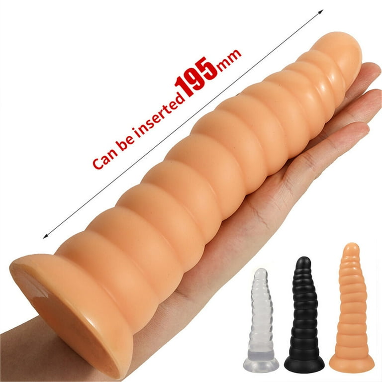 Birdsexy 19cm Anal Plug Sex Toys,Threaded Suction Cup Anal Plugs for Men  and Women # Black,Medium - Walmart.com