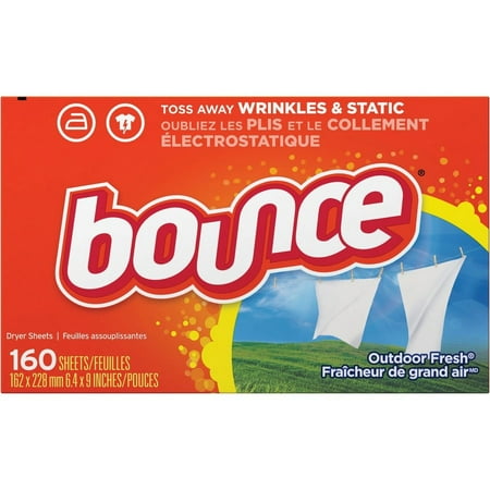 Bounce Dryer Sheets - Wipe - 160 / Box - Orange | Bundle of 5 Boxes