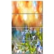 Petite Prairie de Fleurs avec des Perce-Neige - Toile Florale Art Imprimer – image 2 sur 3