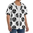 thumbnail image 2 of Gukieu Gear Tools Print Men's Short-sleeved Shirts, Button-down Pocket Shirts, T-shirts, Beach Vacation Travel Summer Clothing-Medium, 2 of 5