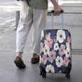 thumbnail image 3 of Pioneer Flower Floral Print Pattern Luggage Cover Fashion Suitcase Cover Baggage Covers Fit 25-28 Inch Luggage (Go Travel), 3 of 5