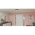 thumbnail image 5 of GIB1615MBK Quoizel Lighting Gibson - 31W LED Flush Mount In Modern Style-3.5 Inches Tall and 14.75 Inches Wide-Matte Black Finish, 5 of 6