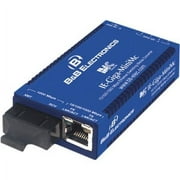 GIGA MINIMC TX/LXSM-1310LC 40KM 10/100/1000TX TO 1000LX W/ AC PWR