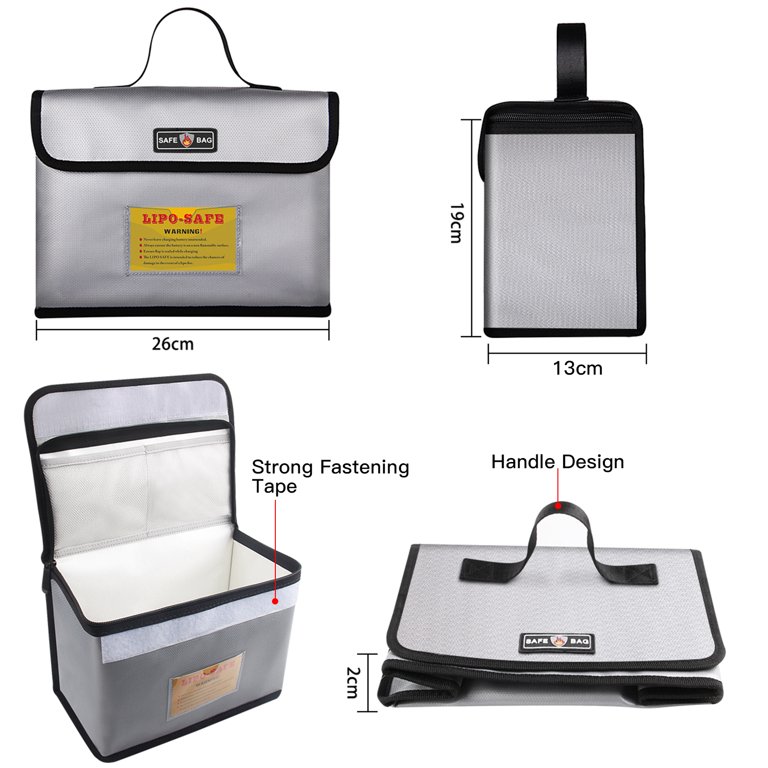 Portable Battery Bags Space Saving Carrying Pouch Lipo Battery Bag for DJI  Avata