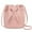 Pink, variant on ZTTD Women's Bags Trendy Fashion Drawstring Lady Bag Border Casual Handbag Crossbody Shoulder Bag