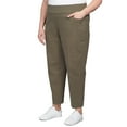 thumbnail image 3 of Alfred Dunner Womens Plus-Size  Super Stretch Mid- Rise Short Length Pant, 3 of 6
