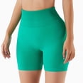 thumbnail image 1 of Shorts Grande Taille Mode Décontractée Femmes Uni Extensible Dames Taille Haute Pantalon Grand Pantalons de Yoga Shorts Courts Shorts d'Été en Liquidation, 1 of 3