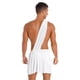 thumbnail image 4 of Túnica de Toga romana del antiguo dios griego para hombre, disfraz de gladiador griego, disfraz de Cosplay con correa para un hombro, falda escocesa con volantes, ropa para discoteca, 4 of 5