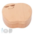 thumbnail image 2 of Caja de recuerdo de dientes de leche, almacenamiento de dientes portátil de madera Caja de dientes de leche Caja de madera para dientes de leche Resultados impresionantes, 2 of 5