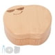 thumbnail image 1 of Caja De Almacenamiento De Dientes, Bien Organizada, Segura, Ecológica, Resistente A La Corrosión, Caja De Dientes De Bebé, Madera Simple Para El Hogar Para El Hospital Dental ZAQW Wooden Baby Tooth Box, 1 of 8