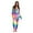 Tie Dye Neon, variant on #followme Tie Dye 2 Piece Jogger Thermal Pajama Set for Women 6862-10575-XXL (Tie Dye Pink, X-Small)
