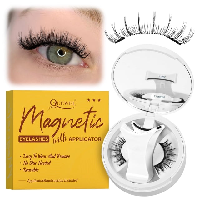 Pestañas magnéticas QUEWEL Magnetics NZH-C con aplicador