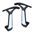 thumbnail image 3 of 2 piezas de reposabrazos para silla, pasamanos, pieza negra, soporte creativo para muebles, reposabrazos giratorio de repuesto para silla de oficina y, 3 of 8