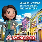 Ms. Monopoly Board Game for Families and Kids Ages 8 and Up