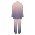 thumbnail image 5 of Hueook Cotton Pajamas for Women Fleece-Lined Pajama Set Pink S, 5 of 5
