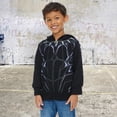 thumbnail image 3 of Marvel Avengers Black Panther Little Boys Fleece Zip Up Hoodie Toddler to Big Kid, 3 of 5