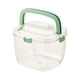 thumbnail image 1 of Cubitera con tapa sellada, asa y clip for hielo, bolsa de plástico for hielo, cubeta for bebidas, cubeta for hielo aislada for cena al aire libre, 1 of 6