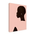 thumbnail image 2 of Jennifer Paxton Parker 'Pink Silhouette I' Canvas Art, 2 of 3