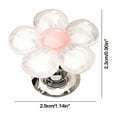thumbnail image 3 of Qocolhg 2Pcs Multicolour Cute Flower Shaped Toilet Buttons Toilet Push Tank Buttonss, Flower Shape Toilet Press Toilet Flush Button Pusher Tool, Handle Helper for Toilet Lid,Creative Toilet Accessory, 3 of 6