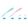 thumbnail image 3 of Unique Bargains Éponge Effaçable pour Coupe-Bordures, 4 Pcs Raclettes Essuie-Broussailles, Rose Bleu, 3 of 5