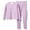 Light Purple, variant on Thermal Underwear for Unisex Kids - Toddler Base Layer Winter Long Johns for Boys Girls
