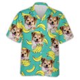 thumbnail image 3 of Lindas camisetas con gráficos de perros para hombres, ropa con estampado 3D, camisas hawaianas de playa, camisetas de manga corta Y2K, ropa vintage, blusa con solapa, 3 of 5
