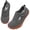 Darkgrey, variant on Women Shoes Slip On Walking Shoes,Wide,Round Toe,Adjustable,Non Slip,7 Wide