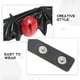 thumbnail image 2 of KAKOWELY Gargantilla de PU con dije de murciélago estilo punk, collar con ojos de diablo para fiesta de Halloween para mujeres y hombres, collar de clavícula con alas de murciélago, 2 of 5