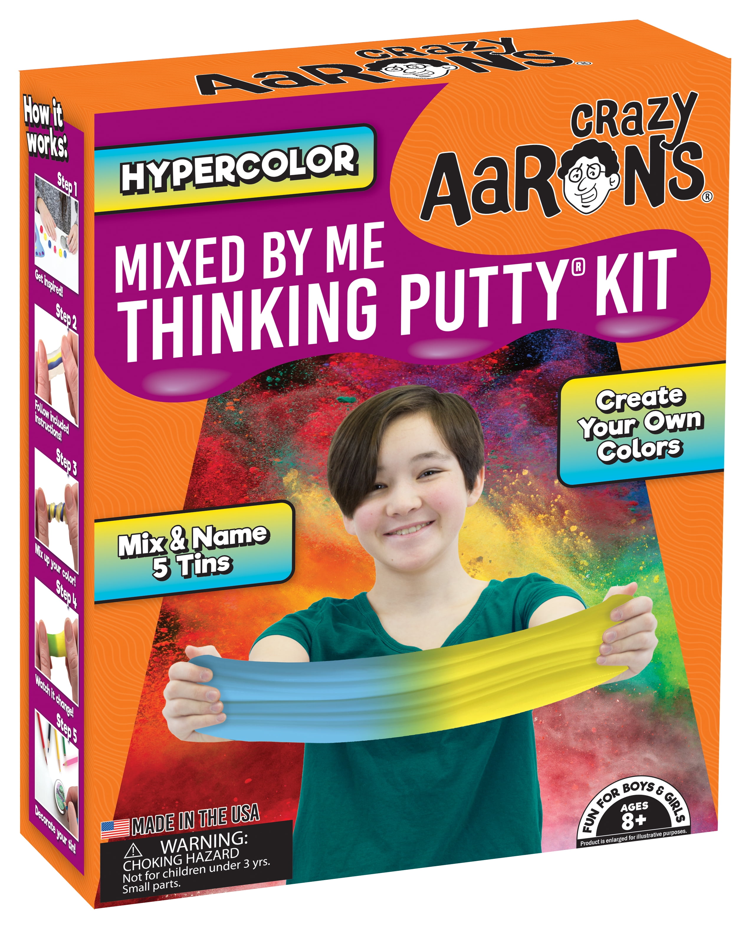 Crazy Aaron's Thinking Putty Hypercolor Mixed by Me Kit