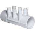 thumbnail image 2 of Waterway 672-7120B 2" x 2" Slip x 0.75" 6 Barb Ribbed Manifold, 2 of 3