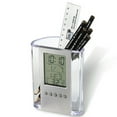 thumbnail image 3 of adviicd Porte-Stylo de Bureau Multifonction Écran LCD Réveil Thermomètre Calendrier, 3 of 5