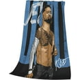 thumbnail image 3 of Jey USO Wrestler Throw Blanket Beautiful Air Conditioner Blanket Blankets for All Seasons Cozy Blankets for Hotel for Camping, 3 of 8