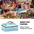 thumbnail image 7 of Iauyy Casserole Carrier for Hot Food Insulated Casserole Travel Carry Bag with Lid Food Warmer Bag for Party/Picnic,Beach, 7 of 7
