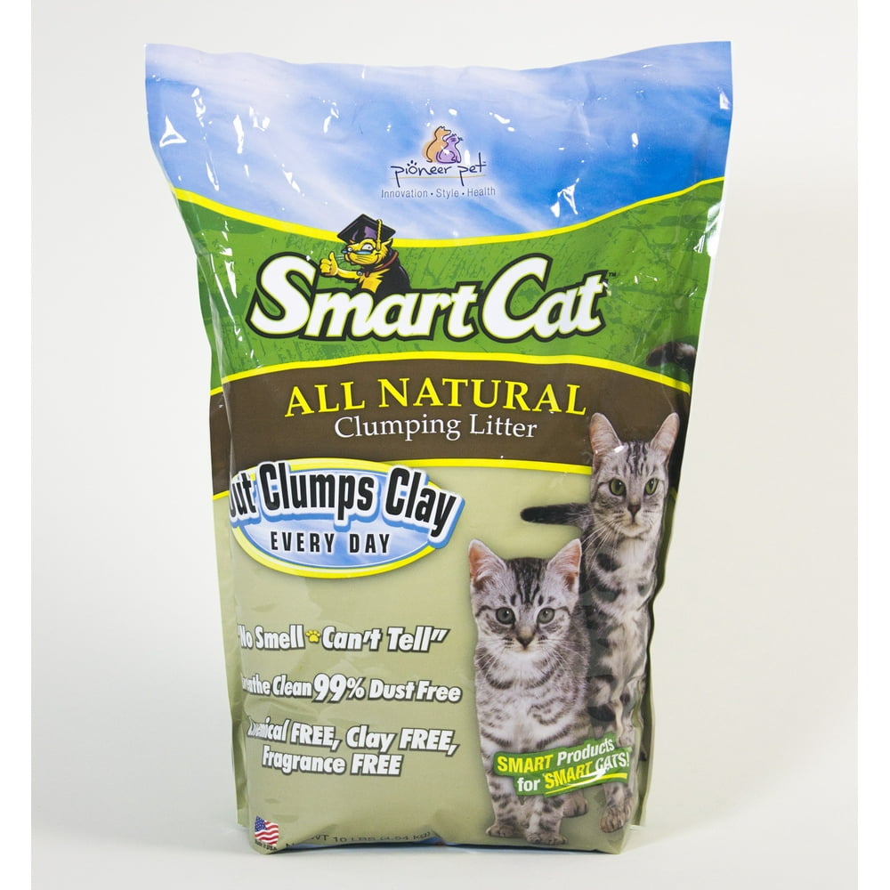 SmartCat ALL NATURAL Clumping Litter by Pioneer Pet5lb Bag Walmart