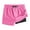 Hot Pink, variant on Jamicy Athletic Shorts for Girls for 4-15 Years Kids Running Shorts with Compression Liner Quick Dry Workout Gym Shorts Athletic Shorts