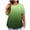 Green, variant on Aloohaidyvio Sports Tops for Women,Plus Size Tops For Women V-Neck Blouse Lace Casual Loose Summer Short Sleeve Blouse