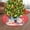 Cartoon Corgi Cat, variant on Christmas Tree Skirt Cute Santa Claus Tree Skirt Ornaments Christmas Tree Decorations Soft Plush Christmas Tree Mat Christmas Tree Skirt 30 inch Xmas Party Holiday Decoration