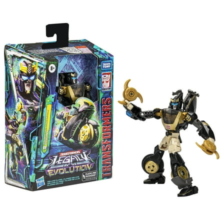 Transformers Legacy Evolution Deluxe Animated Universe Prowl Converting Action Figure (5.5”)