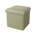 thumbnail image 3 of Xihbxyly Taburete de Tela con Espacio de Almacenamiento, Asiento Plegable Versátil, Organizador Compacto, Diseño de Material Suave, Solución para Ahorrar Espacio, Ideal para La Entrada de La Sala de, 3 of 7