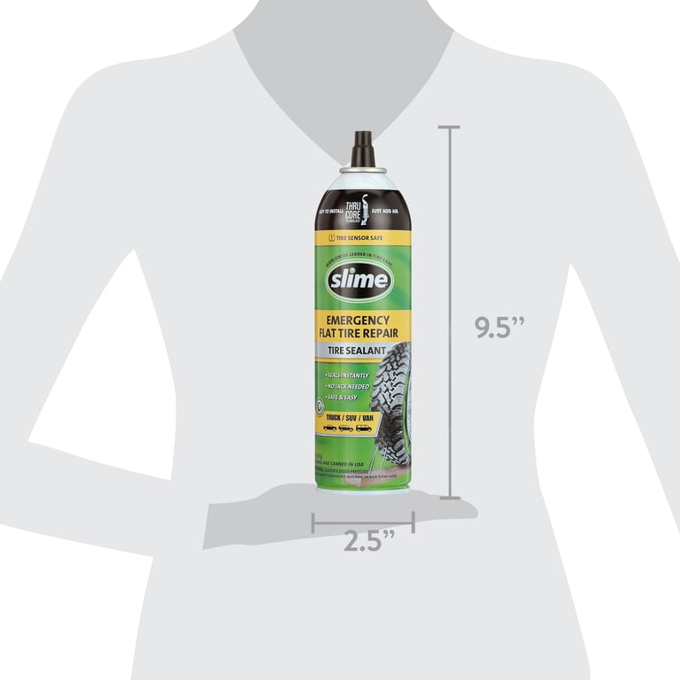 Slime Thru-Core Emergency Flat Tire Sealant, 18 oz (2-Pack) photo 8