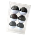 thumbnail image 3 of 6pcs para golf para Entrenador Pelota para golf de Práctico para golf, Color Negro / negro, 3 of 8