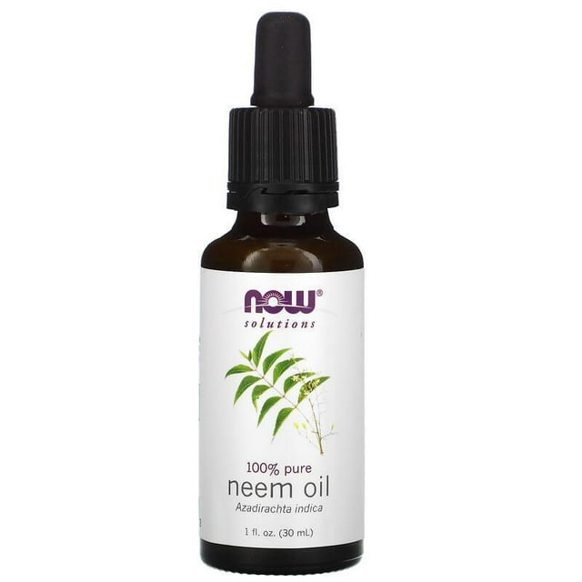 NOW FOODS, SOLUTIONS, ACEITE DE NIM 100% PURO, 30 ML